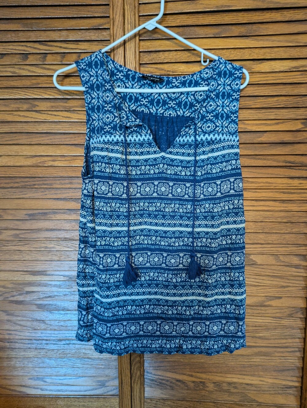 Lucky Brand Sleeveless Boho‎ Top Size Medium